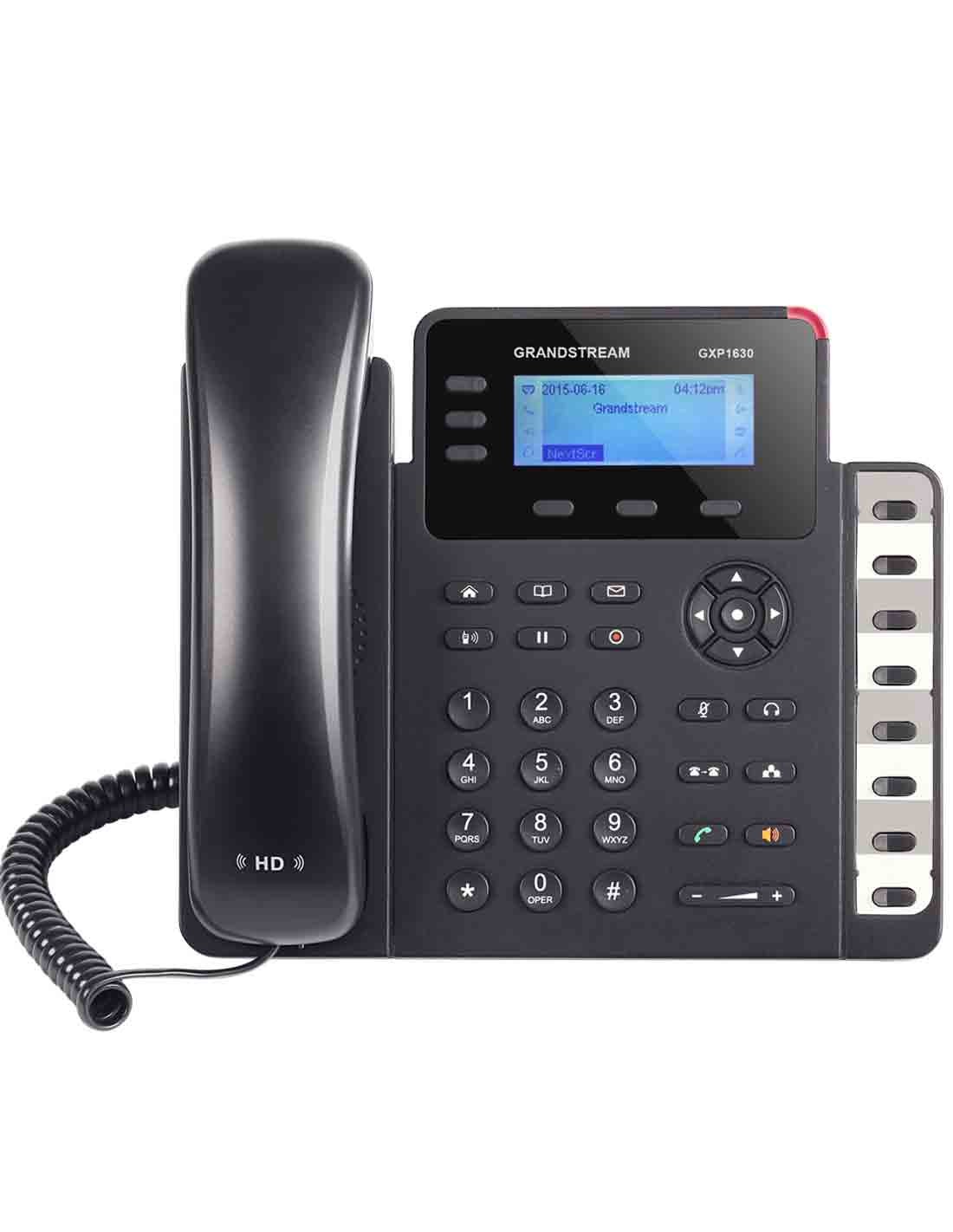 Grandstream GXP1630 IP Phone 3 SIP Accounts at a cheap price and free delivery in Dubai UAE