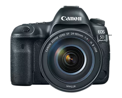 Canon EOS 5D Mark IV 24-105mm f/4L II linza dəsti fotokamera
