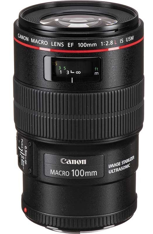 Canon EF 100mm f/2.8L Macro IS USM fotokamera