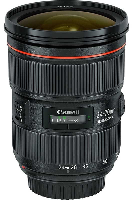 Canon EF 24-70mm f/2.8L II USM fotokamera