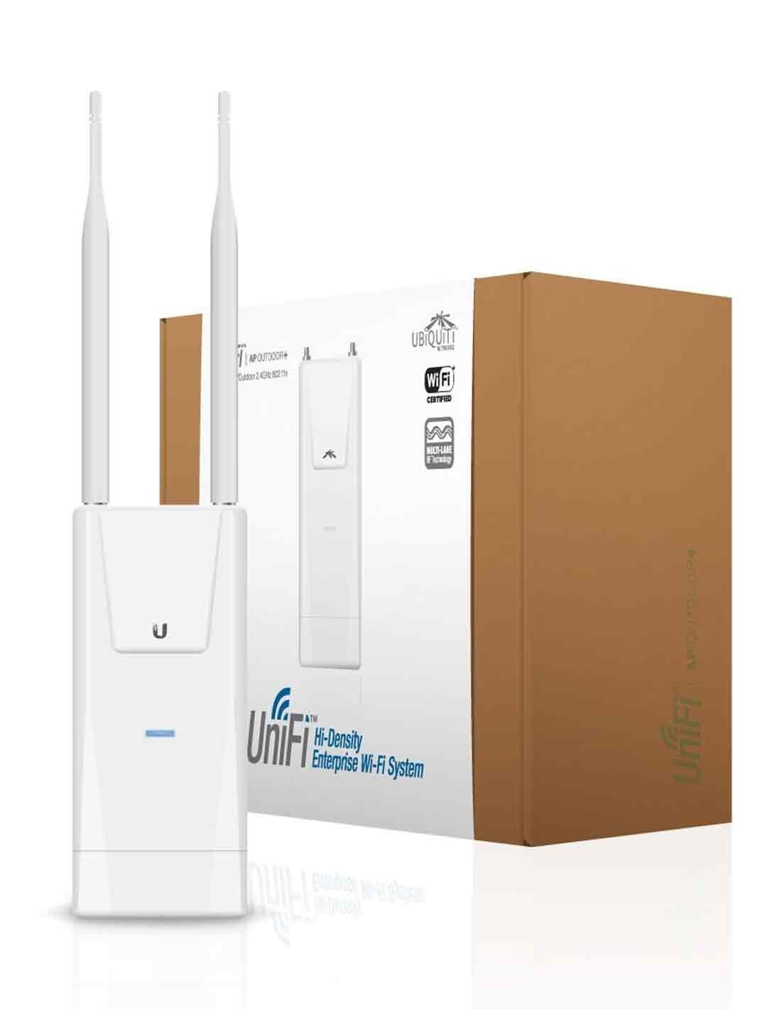 Ubiquiti UniFi AP Outdoor+ Long Range Wireless Access Point/Bridge at a cheap price in Dubai