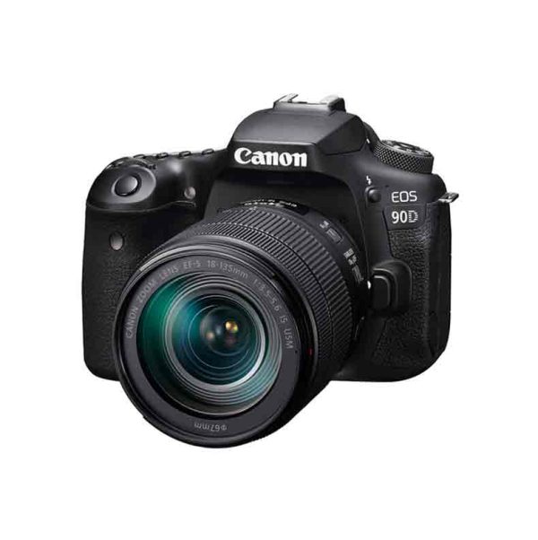 Canon 90D fotoaparatı + 18-135mm lens