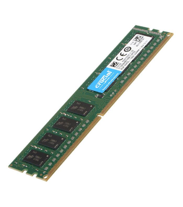 Crucial 8GB DDR3L-1600 UDIMM RAM yaddas sodimm udimm