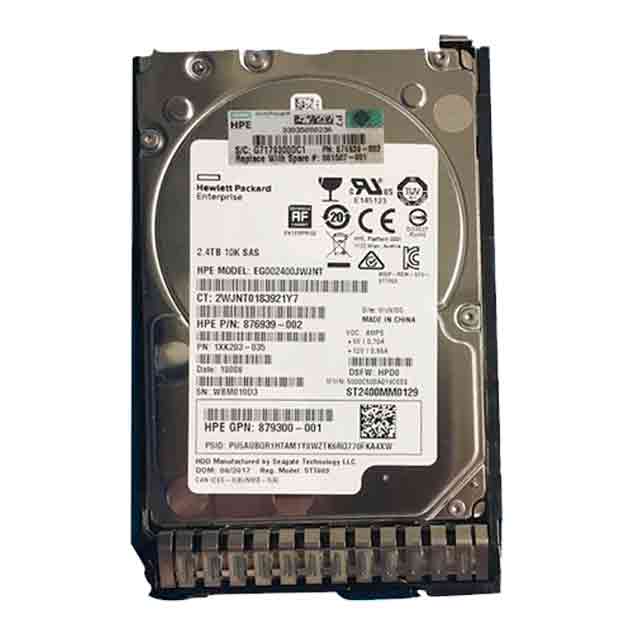 HPE 2.4TB SAS 12G 10K SFF SC 512e DS Server HDD