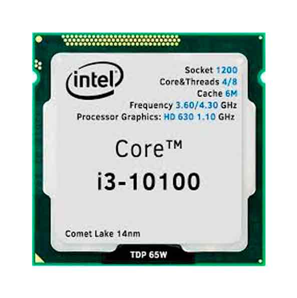 İntel Core i3-10100 Processor İntel prossorları Bakıda satishi
