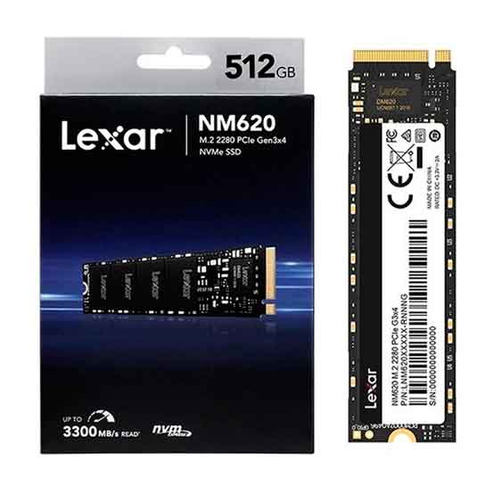 Lexar LNM620X512G-RNNNG 512GB SSD NVMe 2280 yaddas karti