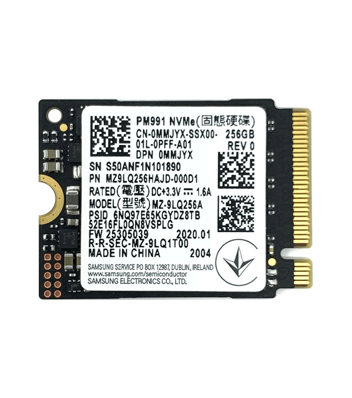 Samsung Pm991 256gb M2 2280 PCIe NVMe SSD