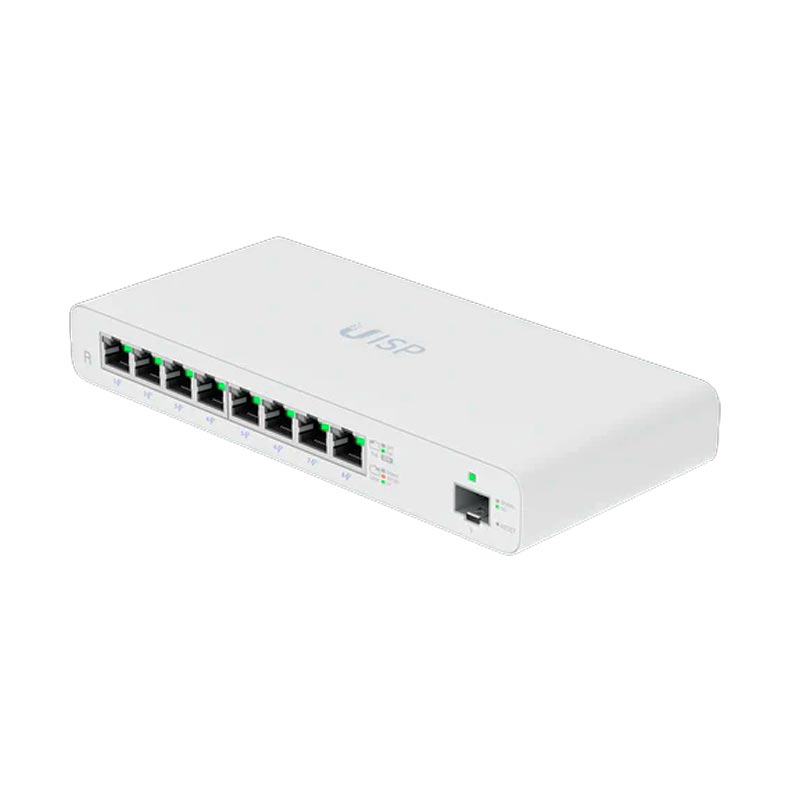 Ubiquiti UISP Switch (UISP-S) / Ubiquiti UISP-R Router 8-Port GbE Ports (UISP-R)