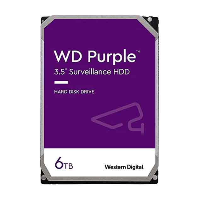 WD Purple 6TB HDD - WD63PURU yaddas karti