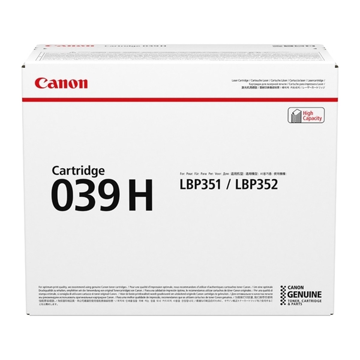 Canon Cartridge 039 H EUR (0288C001) Canon Cartridge 039 H EUR (0288C001) - IRIX Bakı