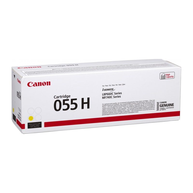 CANON CARTRIDGE 055H YELLOW (3017C002) - IRIX Bakı