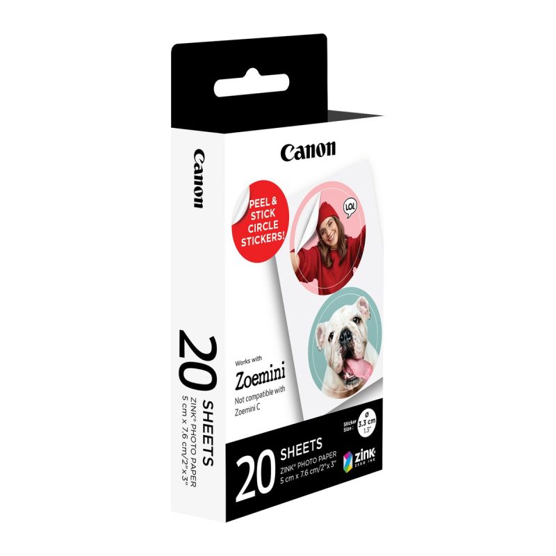 Canon ZINK circle photo paper (20sh) (4967C003) - IRIX Bakı