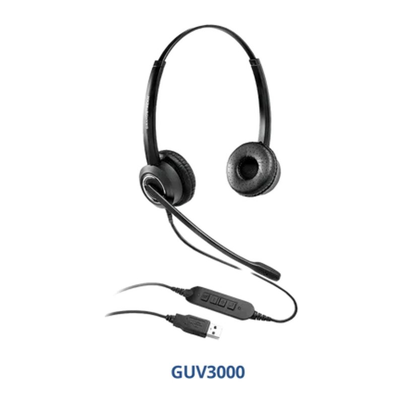 Grandstream GUV3000, HD USB Headsets with Noise Canceling Mic (GUV3000) - IRIX Bakı