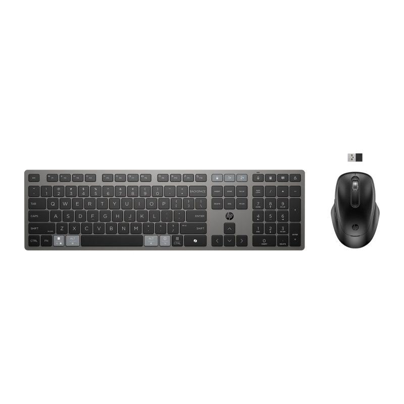 HP 725 Multi-Device Rechargeable Wireless Keyboard and Mouse Combo (9T5B0UT) - IRIX Bakı