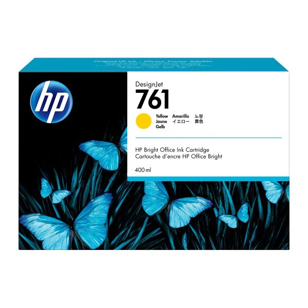 HP 761 400-ml Yellow DesignJet Ink Cartridge (CM992A) - IRIX Bakı