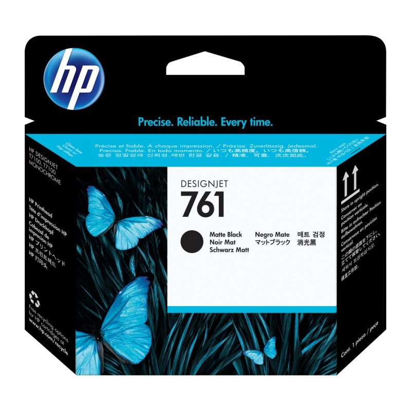 HP 761 Matte Black/Matte Black DesignJet Printhead (CH648A) - IRIX Bakı